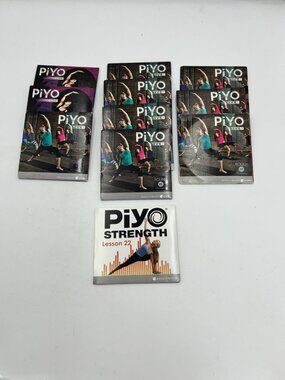 Beachbody PiYO Live Rounds 39-46, 48-49 Workout DVD / CD PiYO Strength Lesson 22